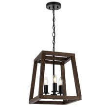 Urban 3 Light Iron Pendant